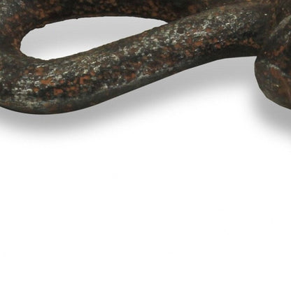 6" Gray Rustic Cast Iron Knot Tabletop Sculpture HomeRoots