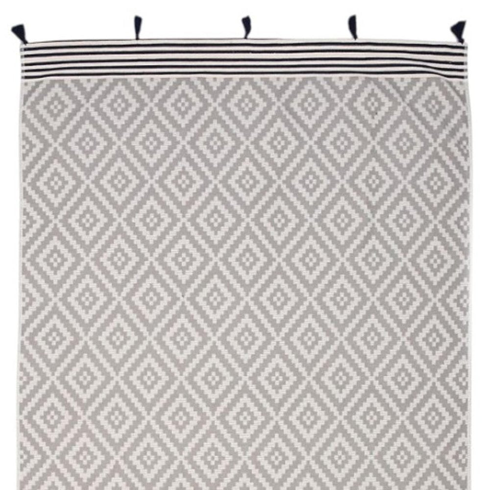 Gray Tribal Design Turkish Towel Beach Blanket HomeRoots