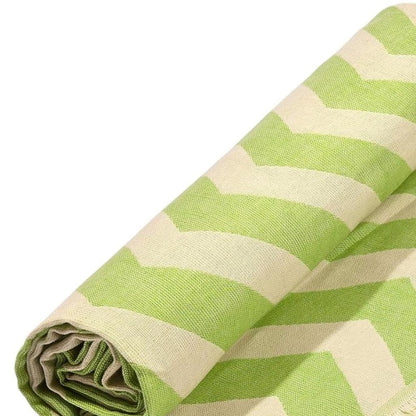 Lime Green Chevron Design Turkish Beach Blanket HomeRoots