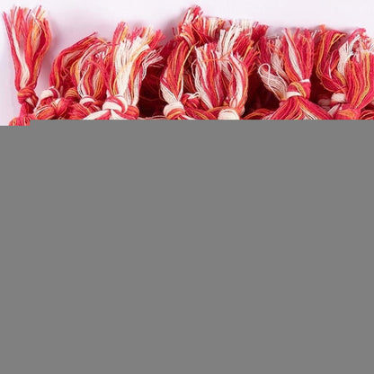 71" X 95" Red And White Striped Cotton Tablecloths HomeRoots
