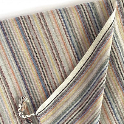 Multi Colored Striped Design Turkish Beach Blanket HomeRoots