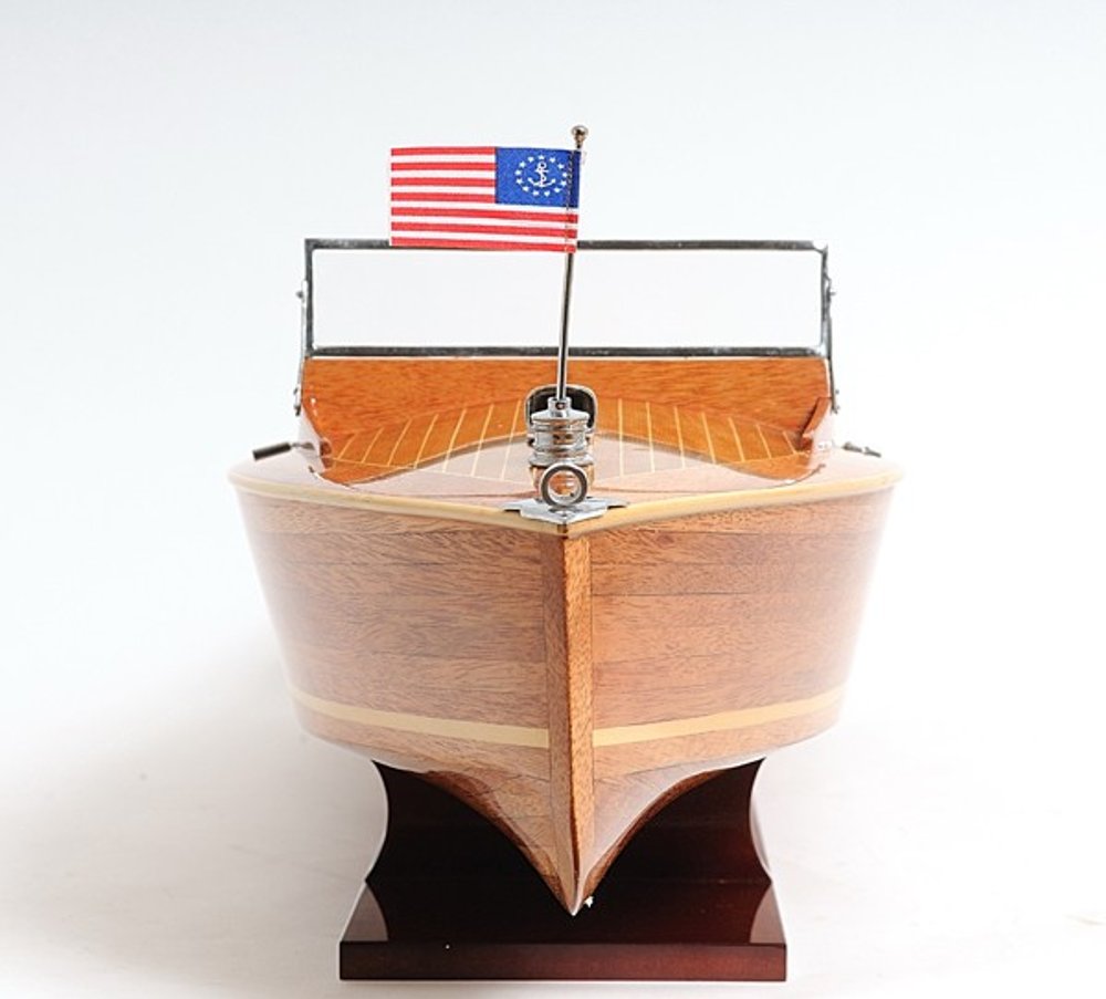15" Natural Manufactured Wood Boat Sculpture HomeRoots