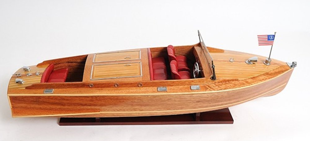 15" Natural Manufactured Wood Boat Sculpture HomeRoots