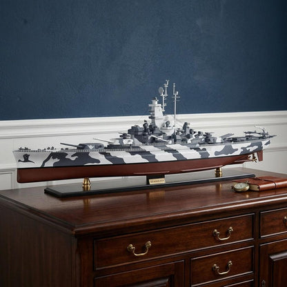 16" Gray And White Manufactured Wood Hand Painted Sculpture HomeRoots