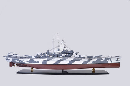 16" Gray And White Manufactured Wood Hand Painted Sculpture HomeRoots