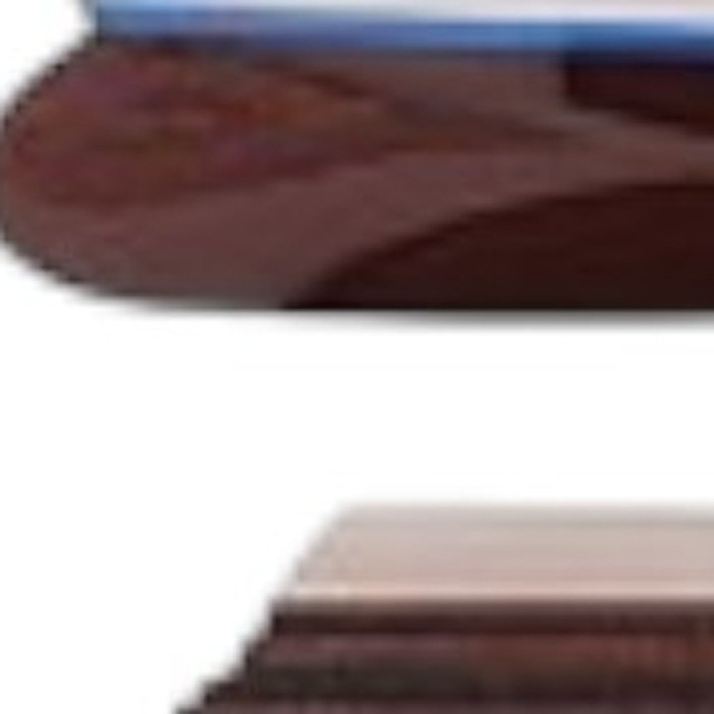 13" Brown and White Majesty of the Seas Boat Hand Painted Decorative Boat HomeRoots