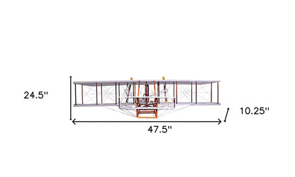 c1903 Wright Brothers Flyer Model Sculpture HomeRoots