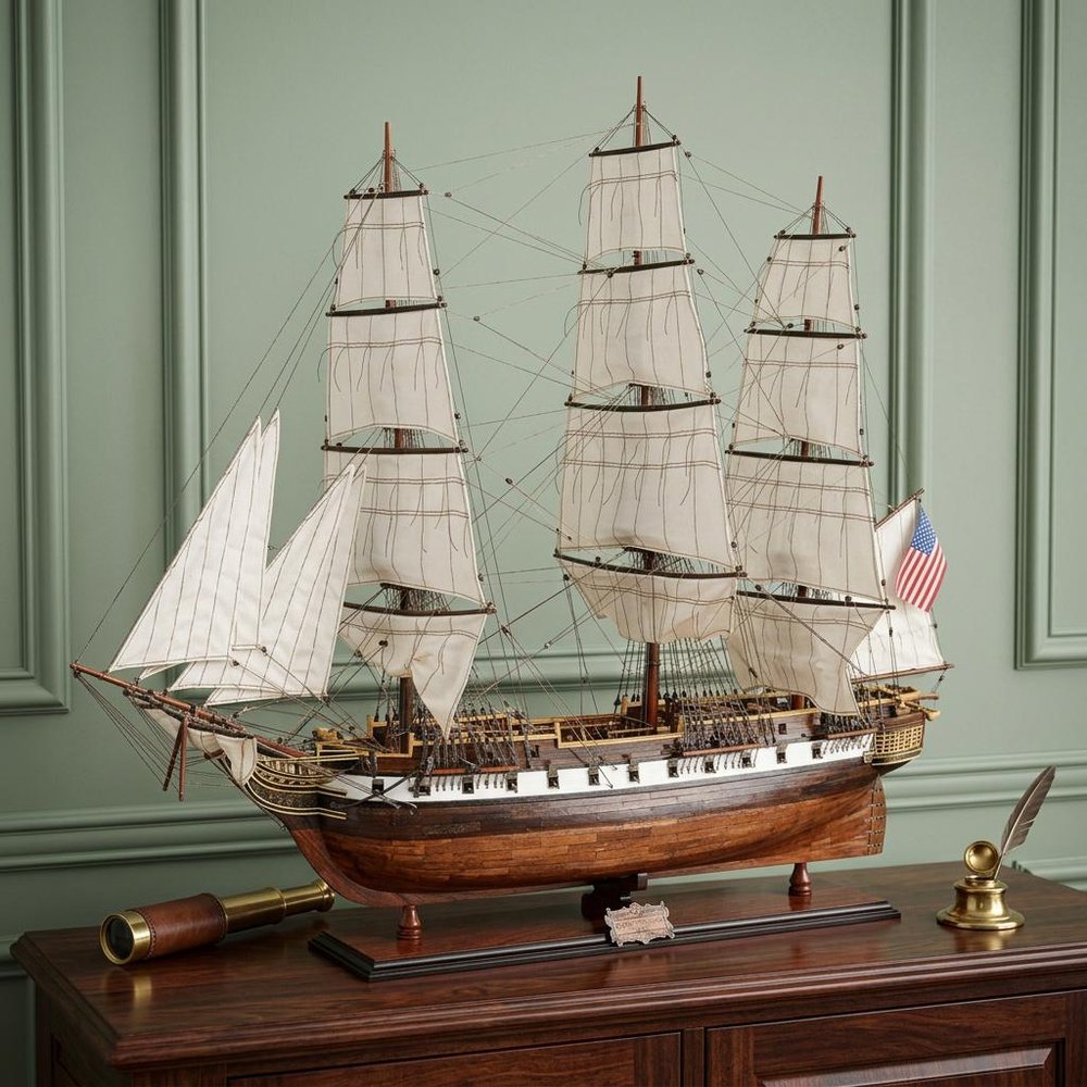 50" Wood Brown Hand Painted Sculpture HomeRoots