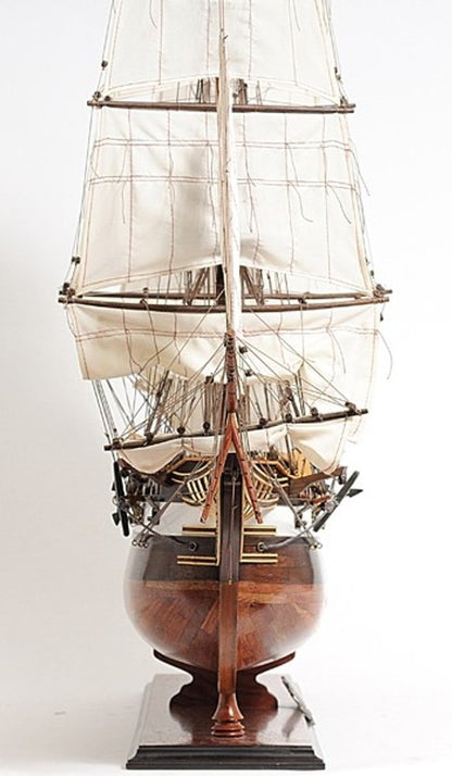 50" Wood Brown Hand Painted Sculpture HomeRoots