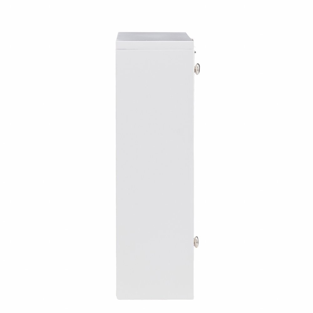 26" White Wall Mounted Floating Desk HomeRoots