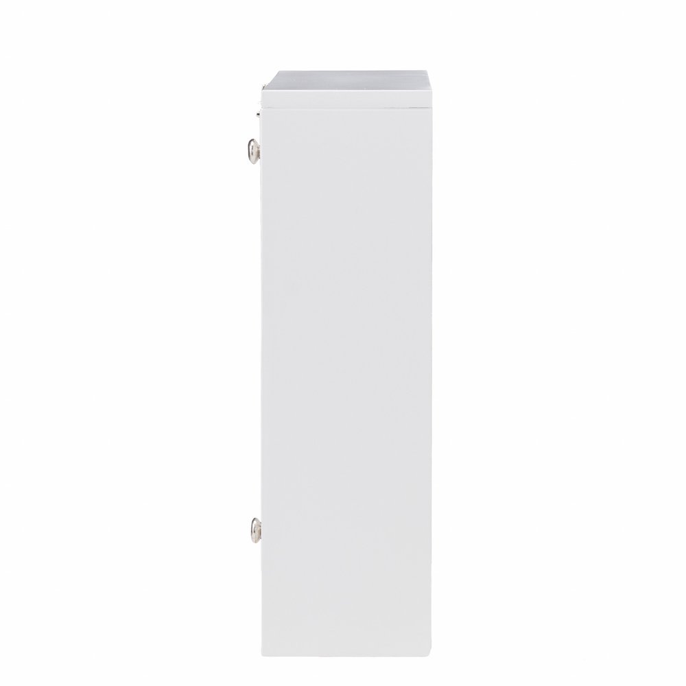 26" White Wall Mounted Floating Desk HomeRoots