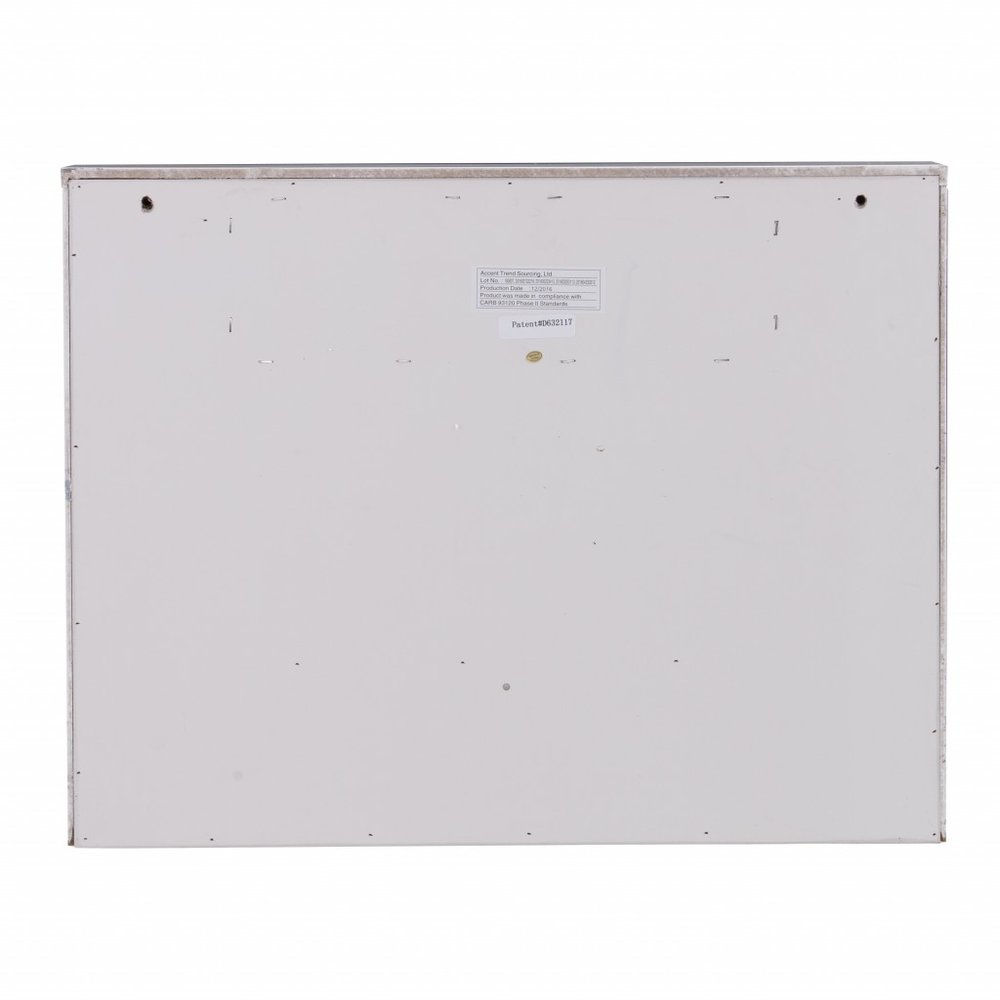 26" White Wall Mounted Floating Desk HomeRoots