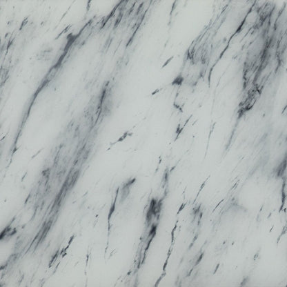 45" White and Bronze Glass Writing Desk With Two Drawers HomeRoots