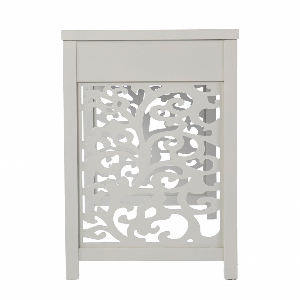 43" Gray Writing Desk HomeRoots
