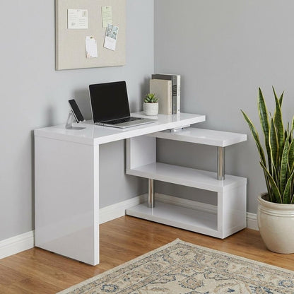 45" White Wood Corner Pedestal HomeRoots