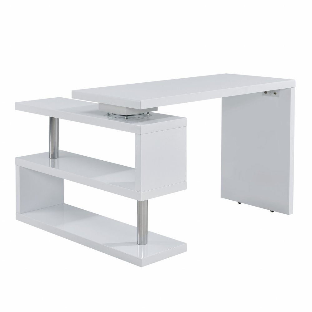 45" White Wood Corner Pedestal HomeRoots