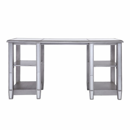 50" Silver Wood Mirrored HomeRoots