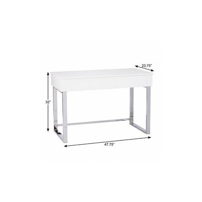 48" Adjustable White Standing Desk Converter HomeRoots