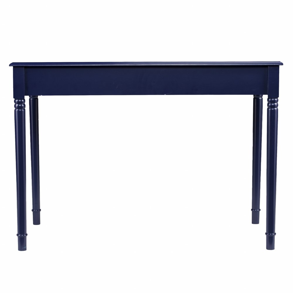 Navy Blue Writing Desk HomeRoots