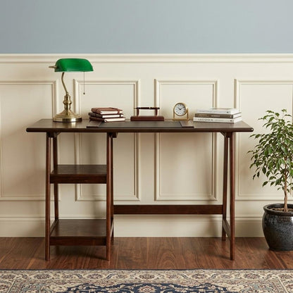47" Brown Computer Desk HomeRoots