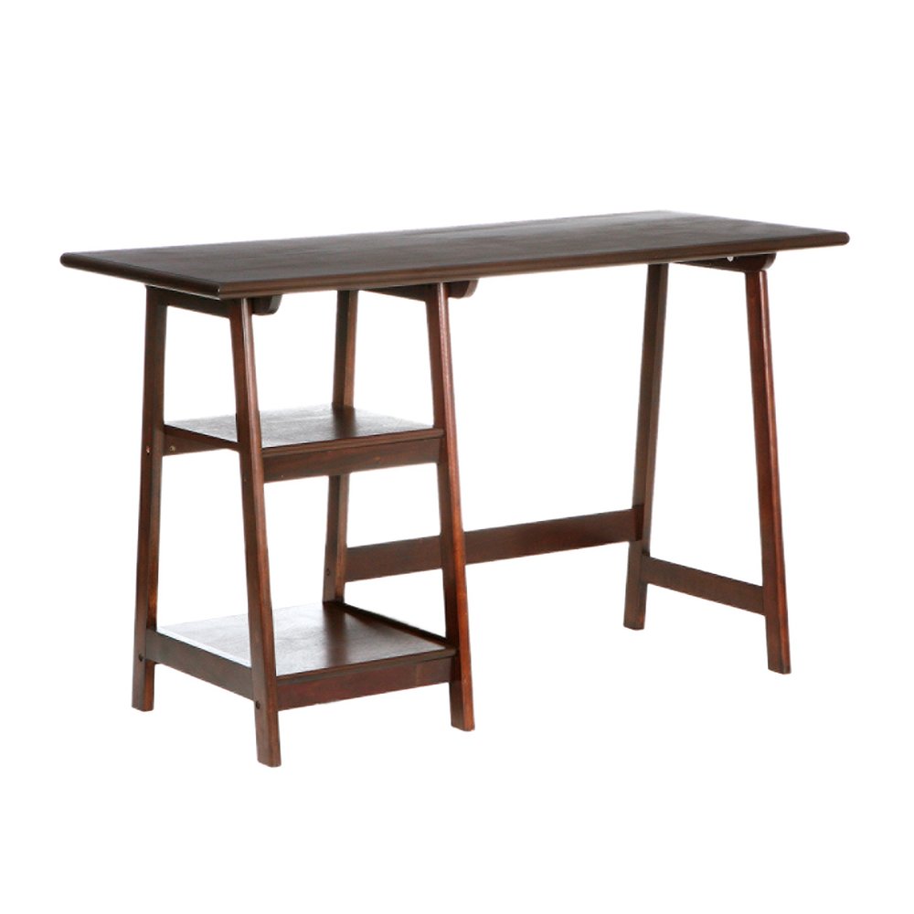 47" Brown Computer Desk HomeRoots