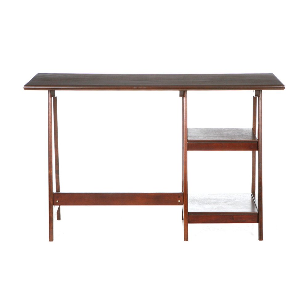 47" Brown Computer Desk HomeRoots