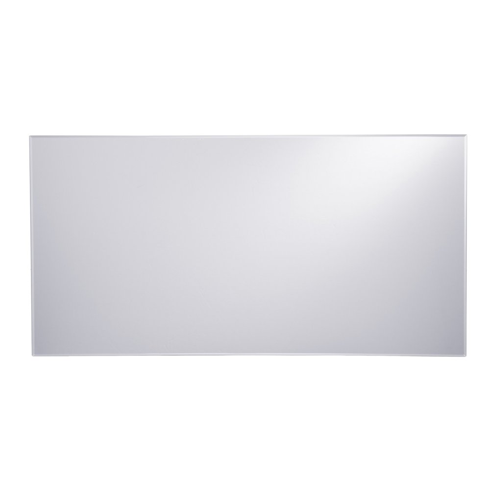 41" Silver Glass With Iron Mirrored Coffee Table HomeRoots