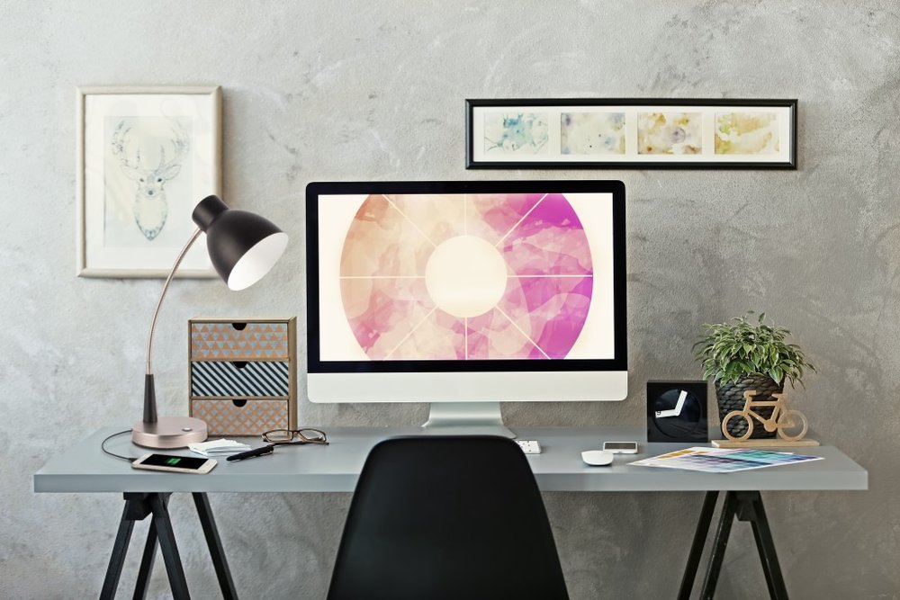 Black Matte and Silver LED Adjustable Desk Lamp HomeRoots