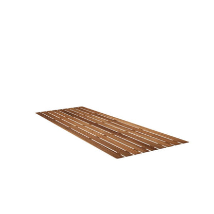 32" Premium Teak Shower Bath Mat HomeRoots