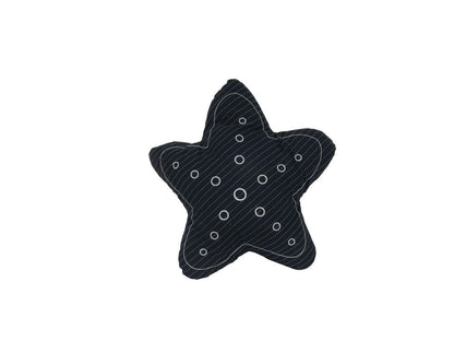 Set of Two 12" Blue Starfish Coastal Throw Pillows