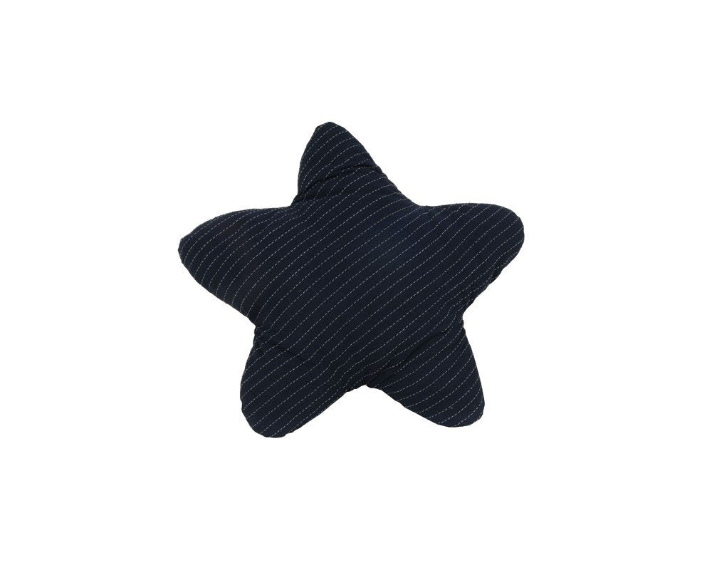 Set of Two 12" Blue Starfish Coastal Throw Pillows — view 2
