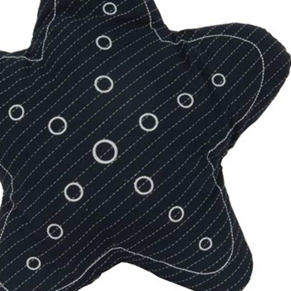Set of Two 12" Blue Starfish Coastal Throw Pillows — view 4