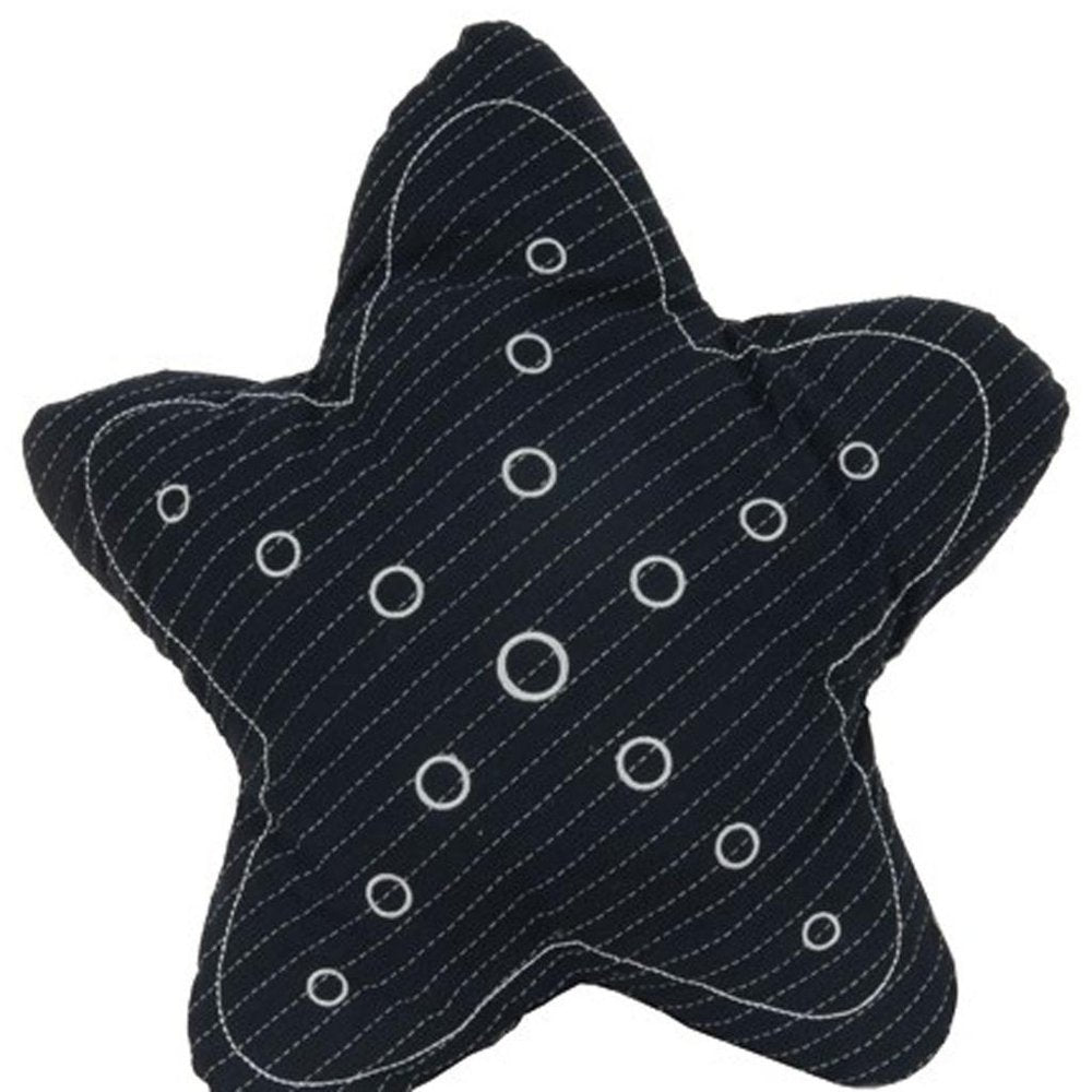 Set of Two 12" Blue Starfish Coastal Throw Pillows — view 5