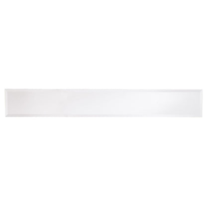 56" Silver and Gold Mirrored Glass Console Table HomeRoots