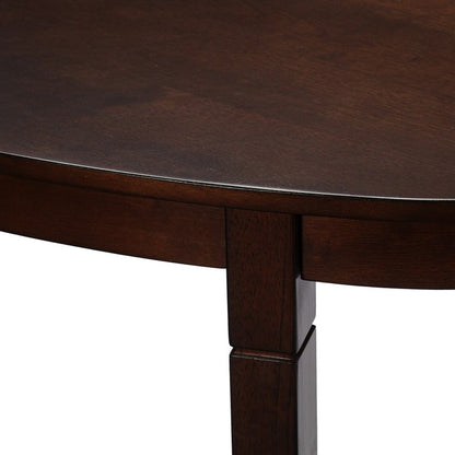 48" Brown Half Circle Console Table With Storage HomeRoots