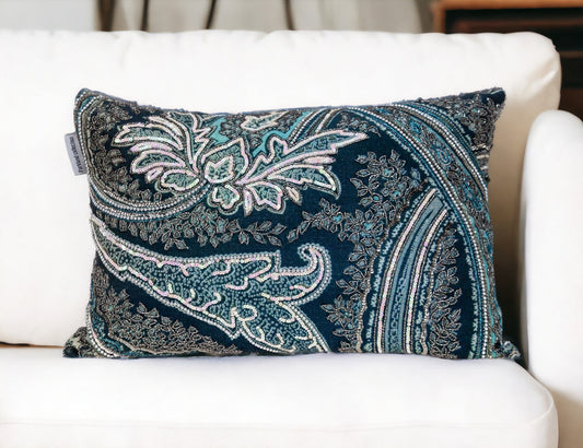 12" X 24" MULTICOLOR Throw Pillow FurniFindUSA
