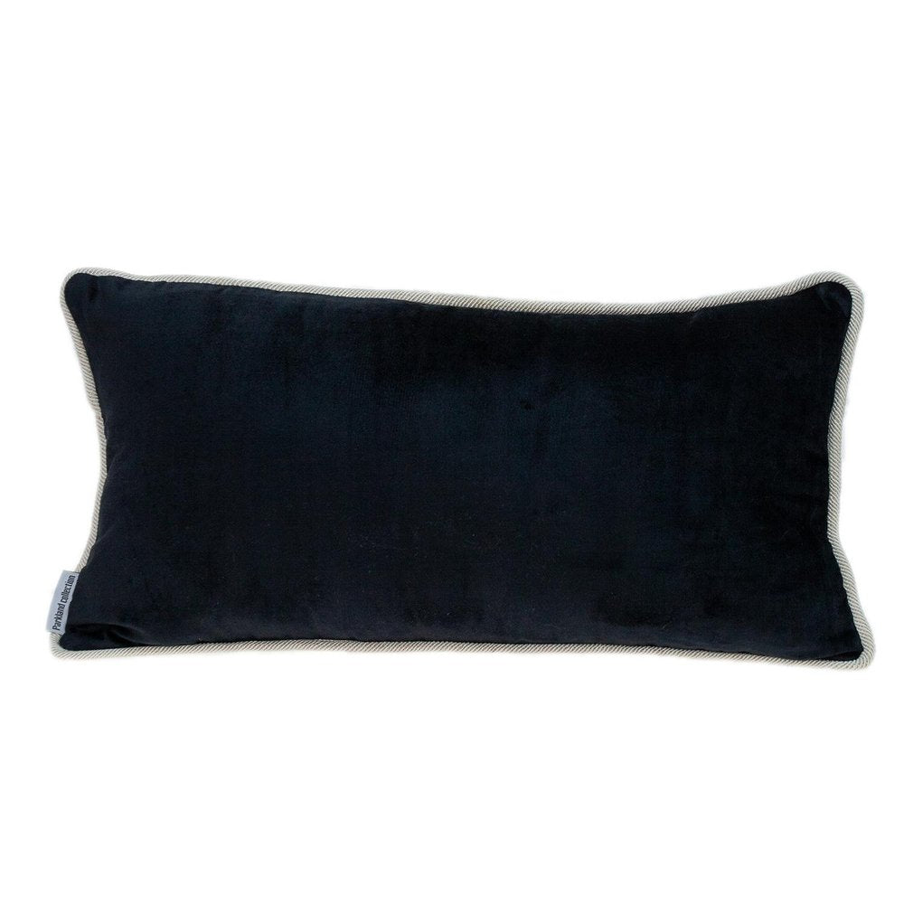 12" X 24" Multicolor Cotton Blend Throw Pillow — view 1