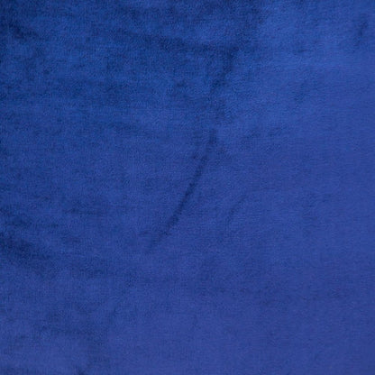 20" Gray And Navy Blue Velvet Throw Pillow