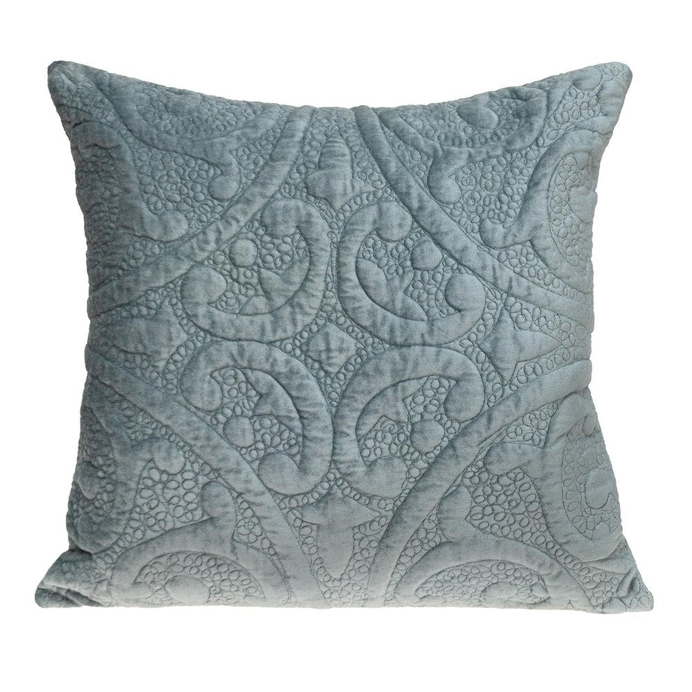 20" Seafoam Cotton Blend Throw Pillow — view 1