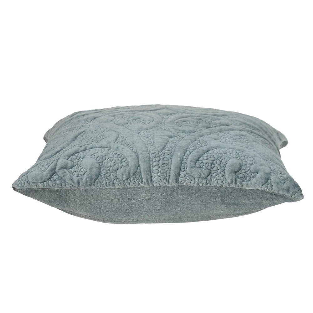20" Seafoam Cotton Blend Throw Pillow — view 3