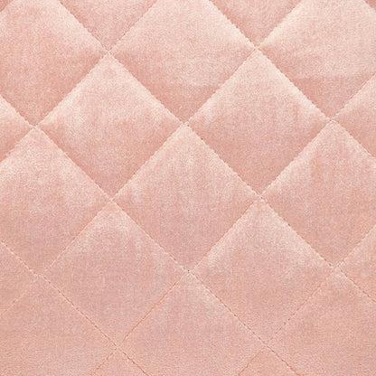 Tufted Diamond Pink Transitional Square Pillow