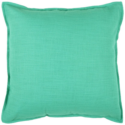 20" Aqua Cotton Throw Pillow FurniFindUSA