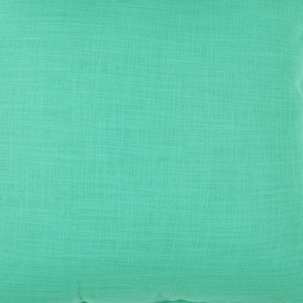 20" Aqua Cotton Throw Pillow FurniFindUSA