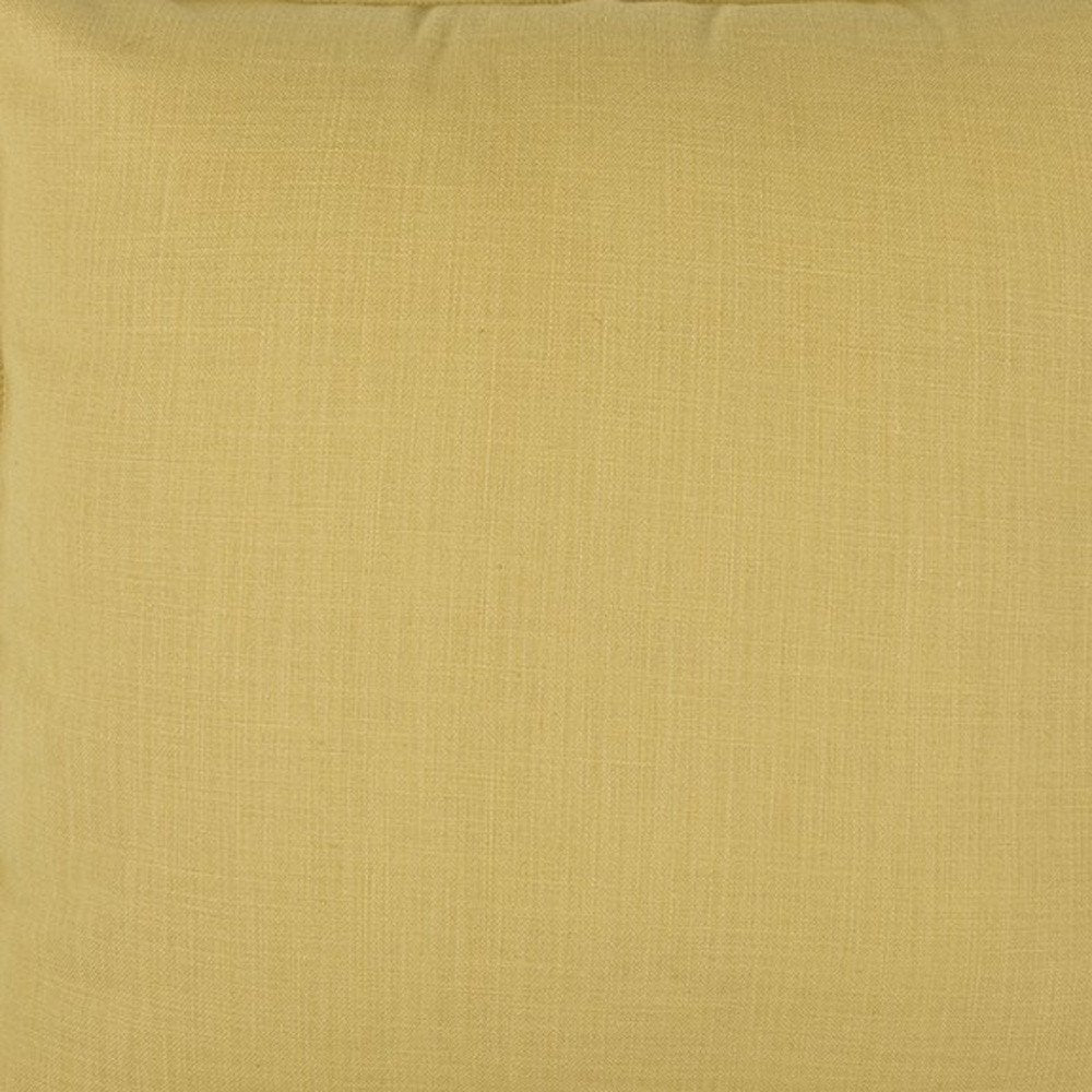20" Tan Cotton Throw Pillow — view 4