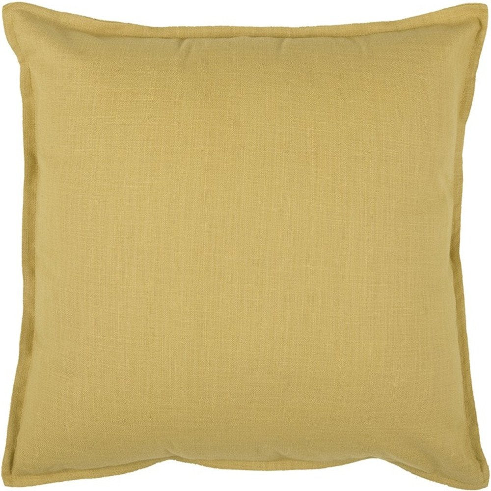 20" Tan Cotton Throw Pillow HomeRoots