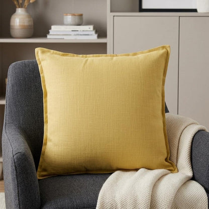 20" Tan Cotton Throw Pillow HomeRoots
