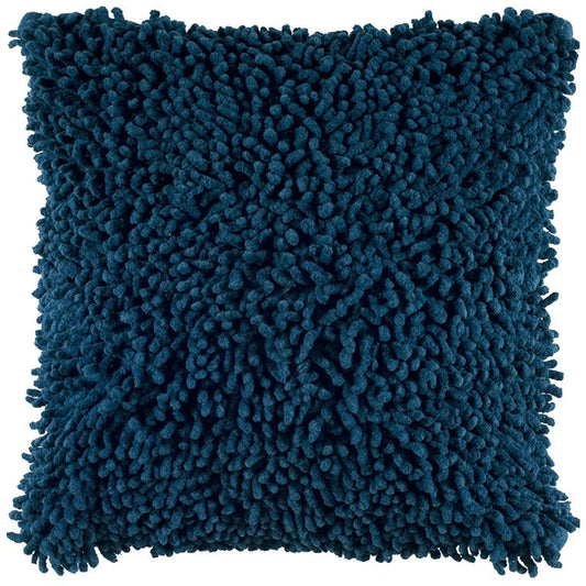 18" Blue Boho Textured Modern Throw Pillow FurniFindUSA