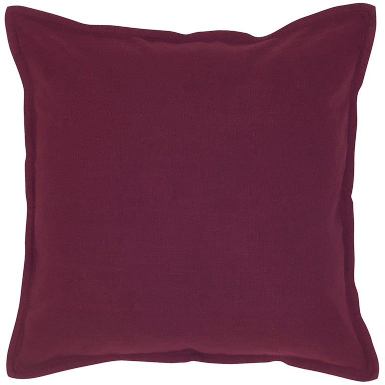 20" Merlot Cotton Throw Pillow FurniFindUSA