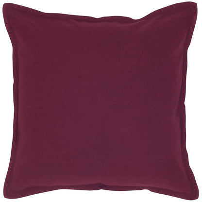 20" Merlot Cotton Throw Pillow FurniFindUSA