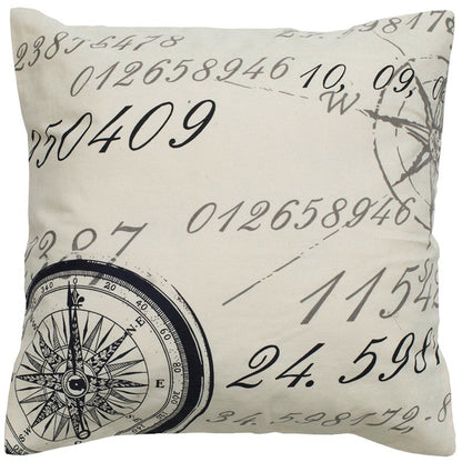 20" Ivory Cotton Throw Pillow 6.25" (L) x 20.0" (W) x 20.0" (H) FurniFindUSA